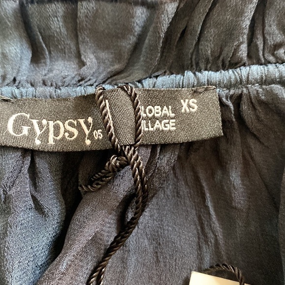 Anthropologie Gypsy 05 Global Village Tie Dye Blouse - Picture 6 of 9